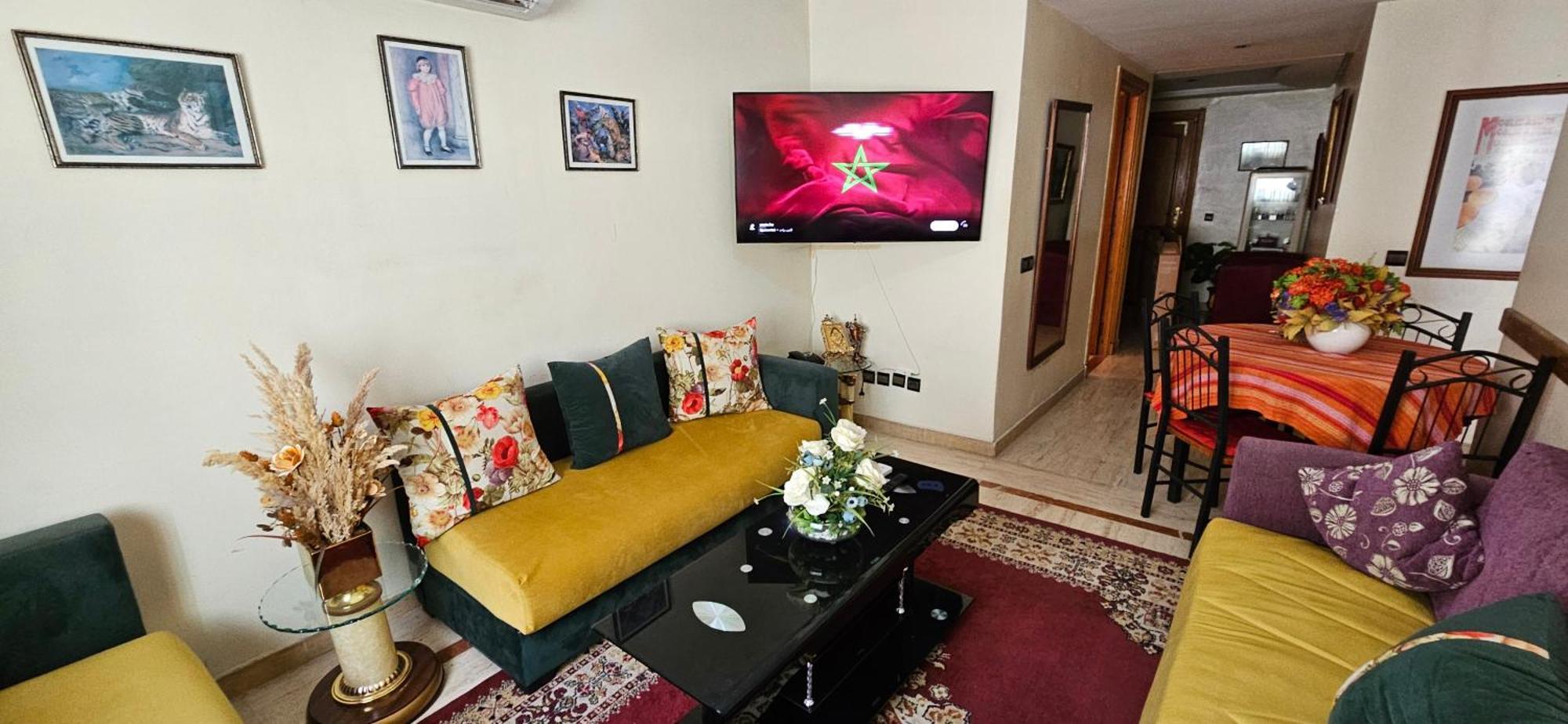 Joum Book Appartement Tous Conforts Maarif Casa Blanca Exterior foto